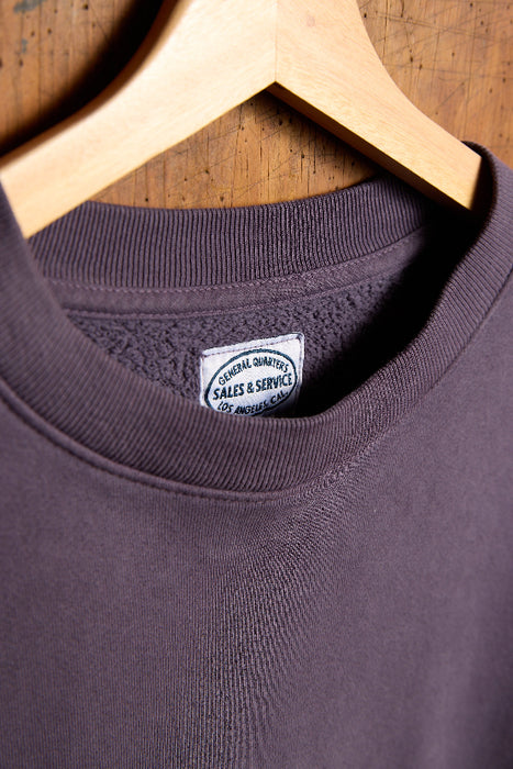 Crew Sweatshirt in Eggplant