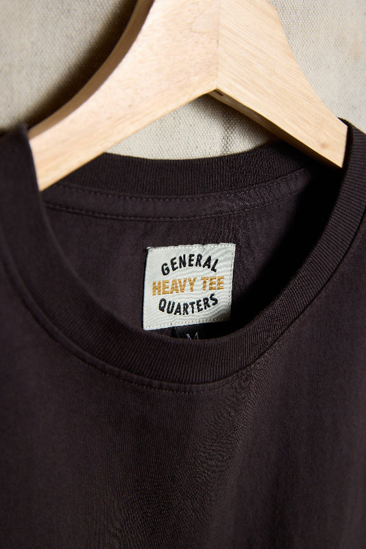 Heavy Tee in Vintage Black