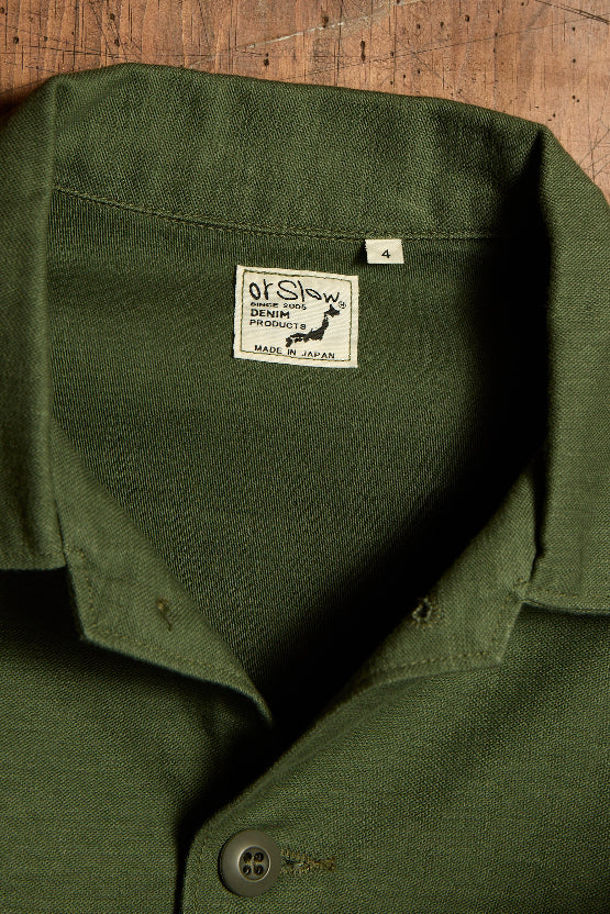 U.S. Army Fatigue Shirt in Green