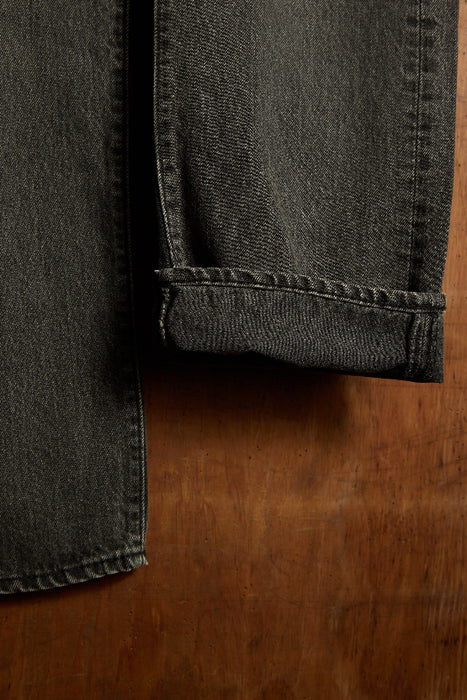 105 Standard Denim in Black Stonewash