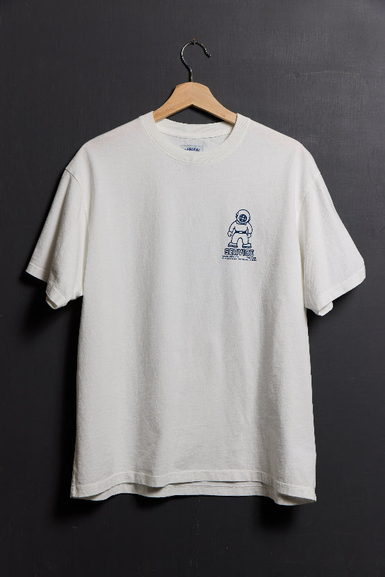 Mascot Heavy Tee in Vintage White