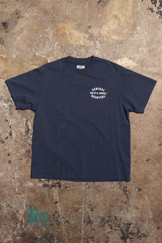 Classic Shop Tee in Faded Navy