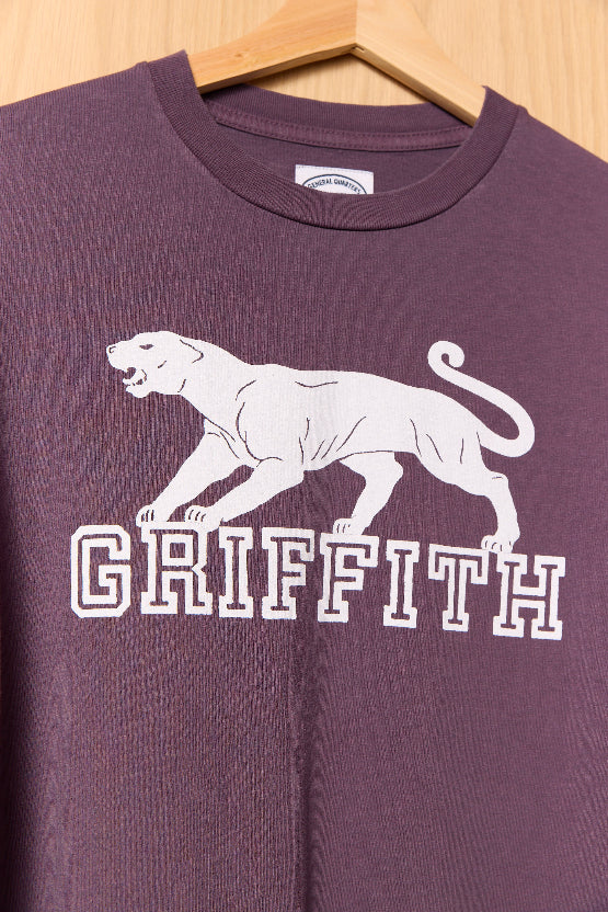 Griffith Park Long Sleeve Tee in Purple