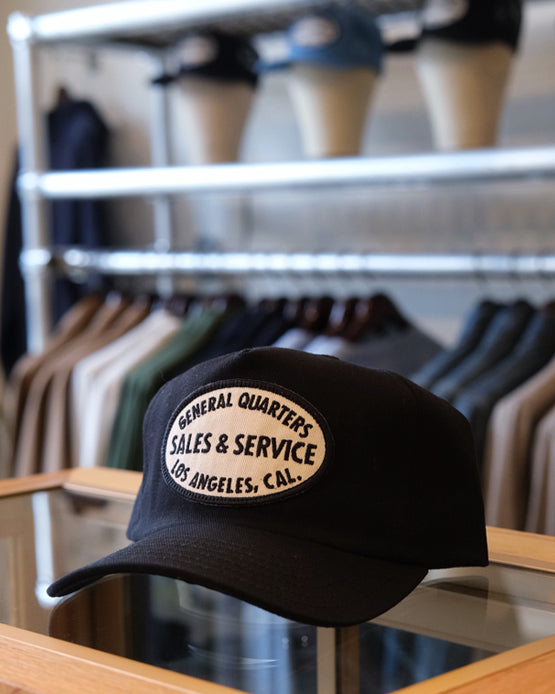 Service Hat in Black