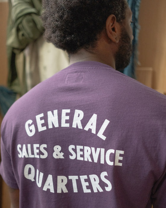 Ensign T-Shirt in Dusk Purple