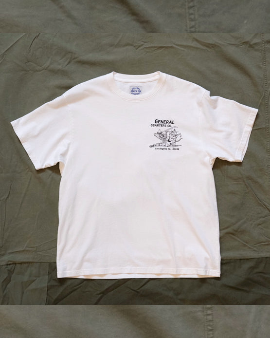 Working Rats Tee in Vintage White