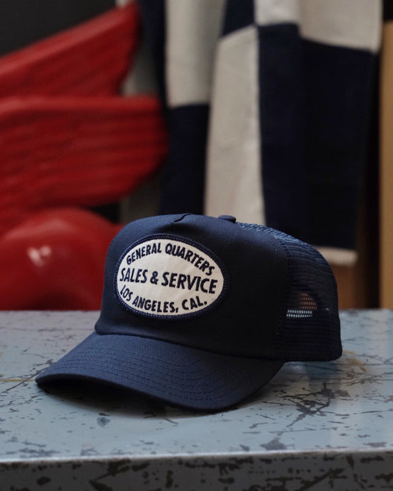 Service Hat in Navy/Mesh